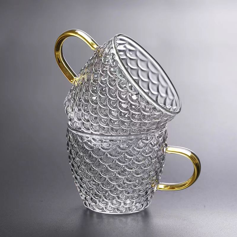 Tea Coffee Pot Set - Bộ Ấm Chén Trà Thủy Tinh