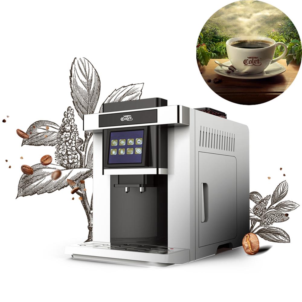 Coffee & Tea Collective - 230/110V 1300W 4 Languages Espresso Maker