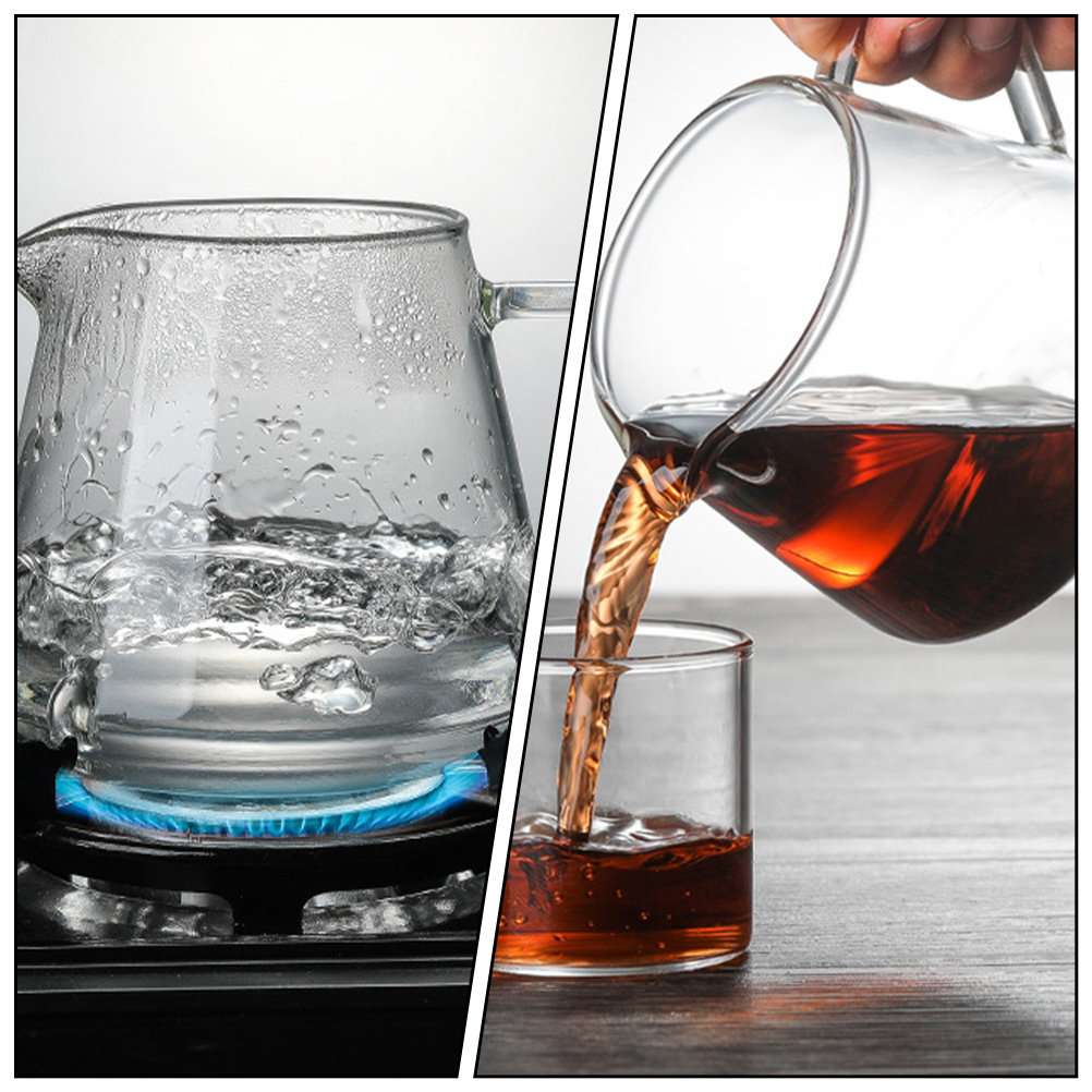 Tea And Coffee Kettle - 1Pcs 650Ml High Clarity Glass Kettle