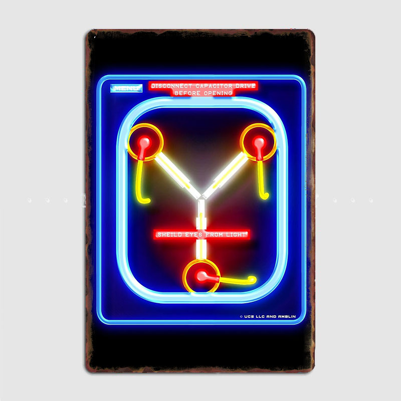 Coffee Tea Neon Sign - Back To The Future Neon Flux