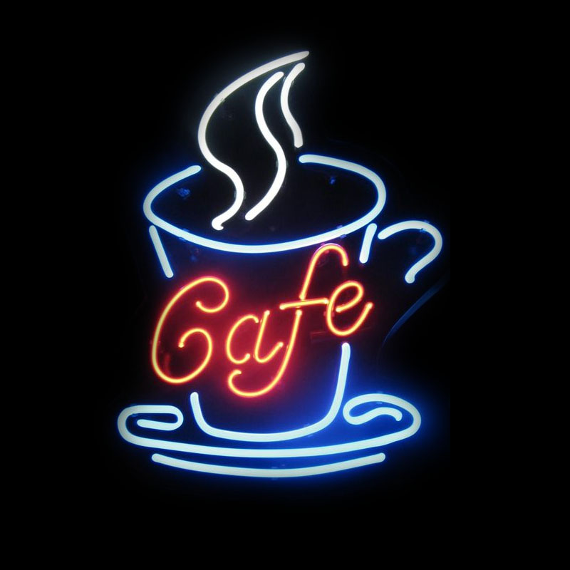Coffee Tea Neon Sign - Neon Sign For Cafe CUP Restaurant