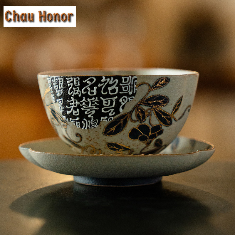 100ML Blue And White Flint Red - đánh giá và giá Coffee Tea Drawing
