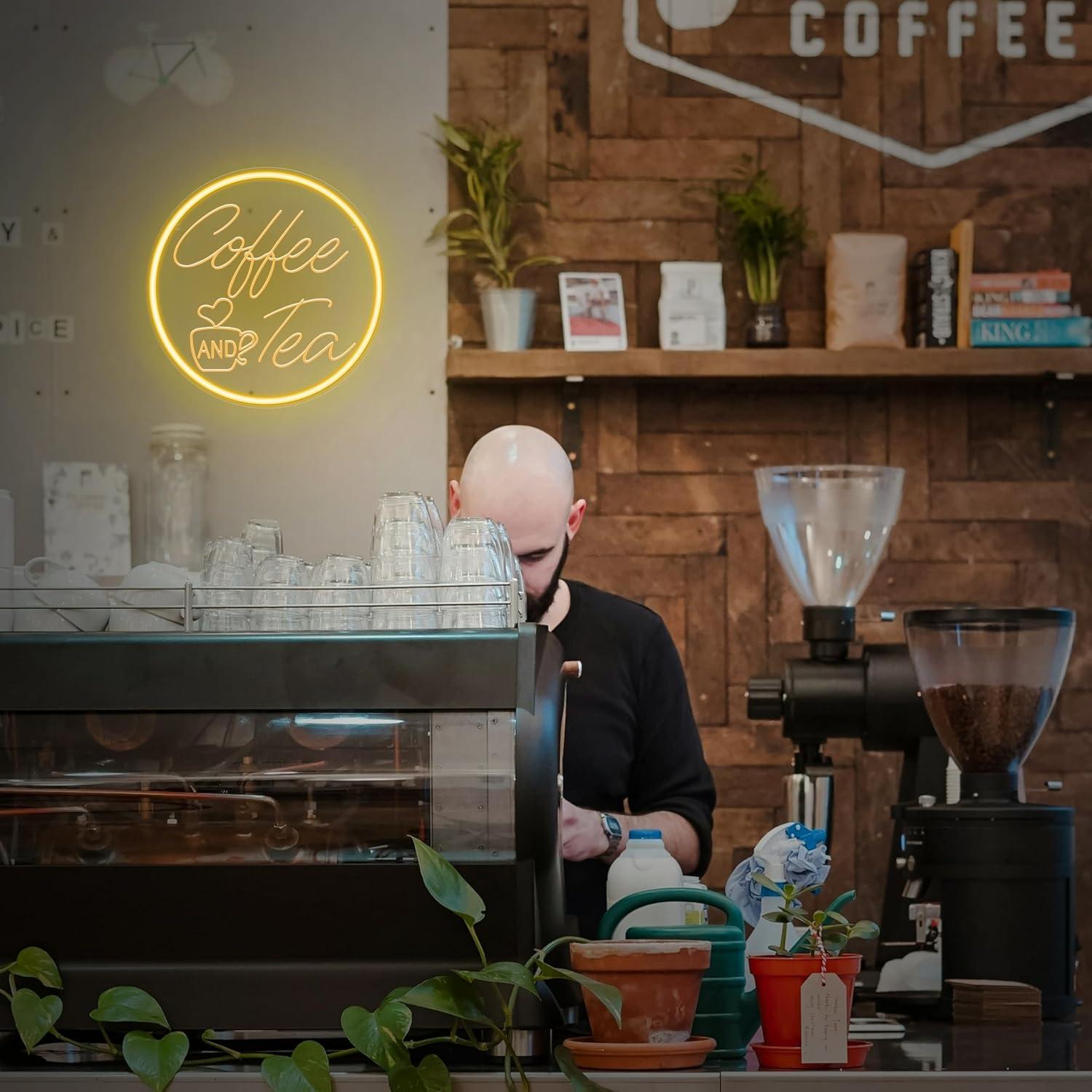 Coffee And Tea Neon Sign USB D - đánh giá và giá Coffee Tea Neon Sign