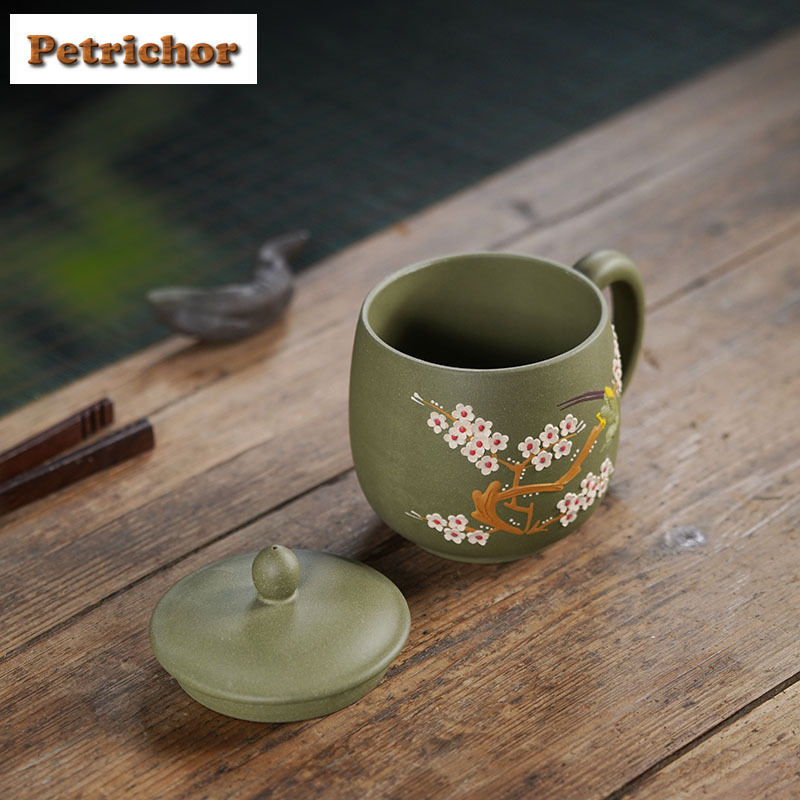 400ml Yixing Purple Clay Clay  - đánh giá và giá Coffee Tea Drawing