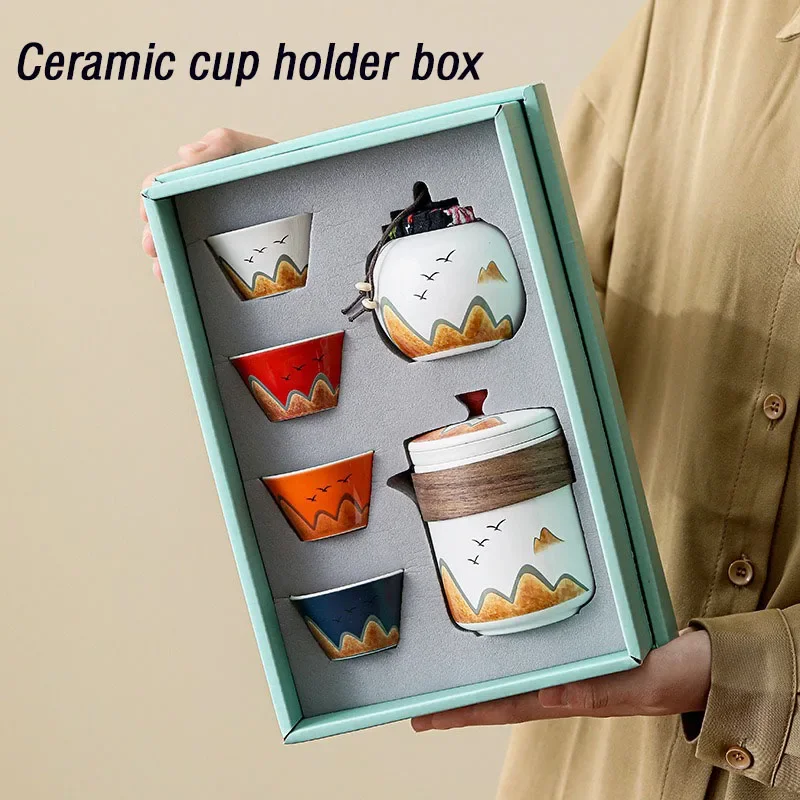 Gift Box,Chinese Style Ceramic - đánh giá và giá Coffee Tea Gift Set