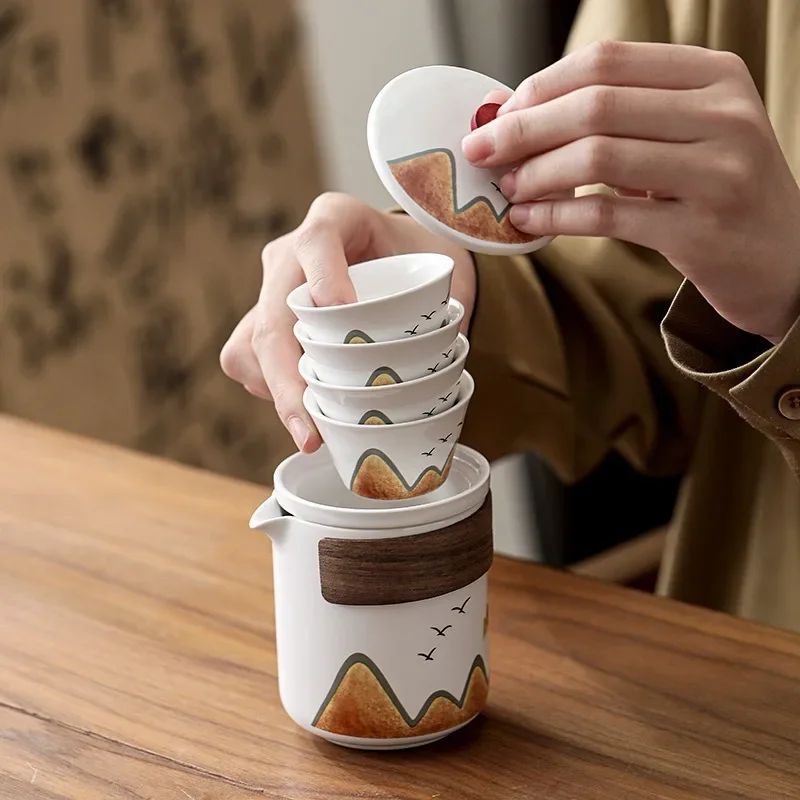 Gift Box,Chinese Style Ceramic - đánh giá và giá Coffee Tea Gift Set