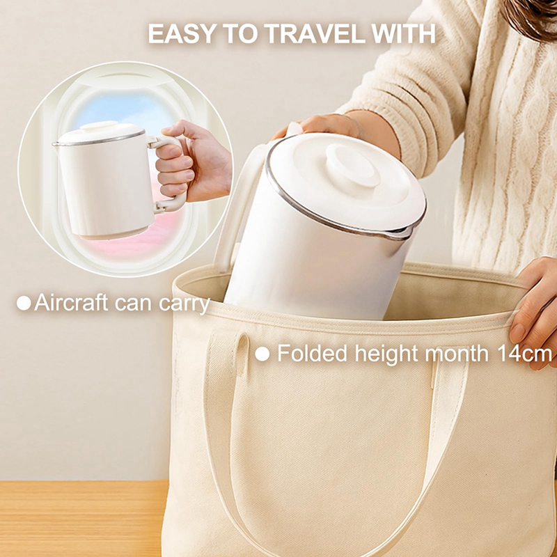 Travel Foldable Electric Kettl - đánh giá và giá Water Tea And Coffee