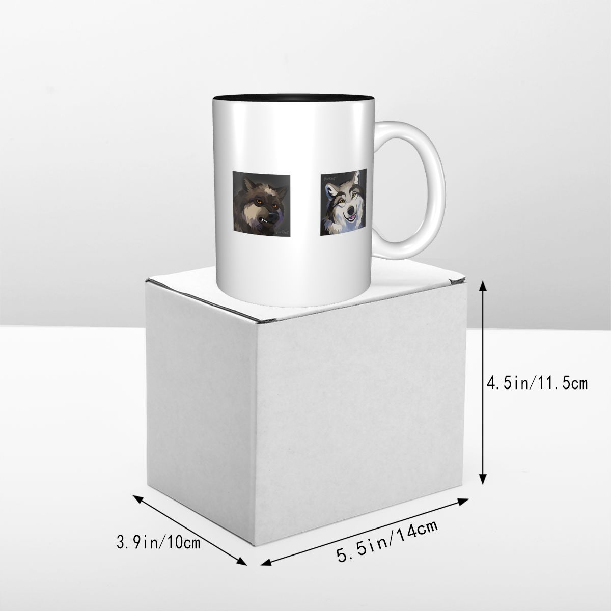 WolfQuest Morning Face Mug Fun - đánh giá và giá Morning Tea Coffee