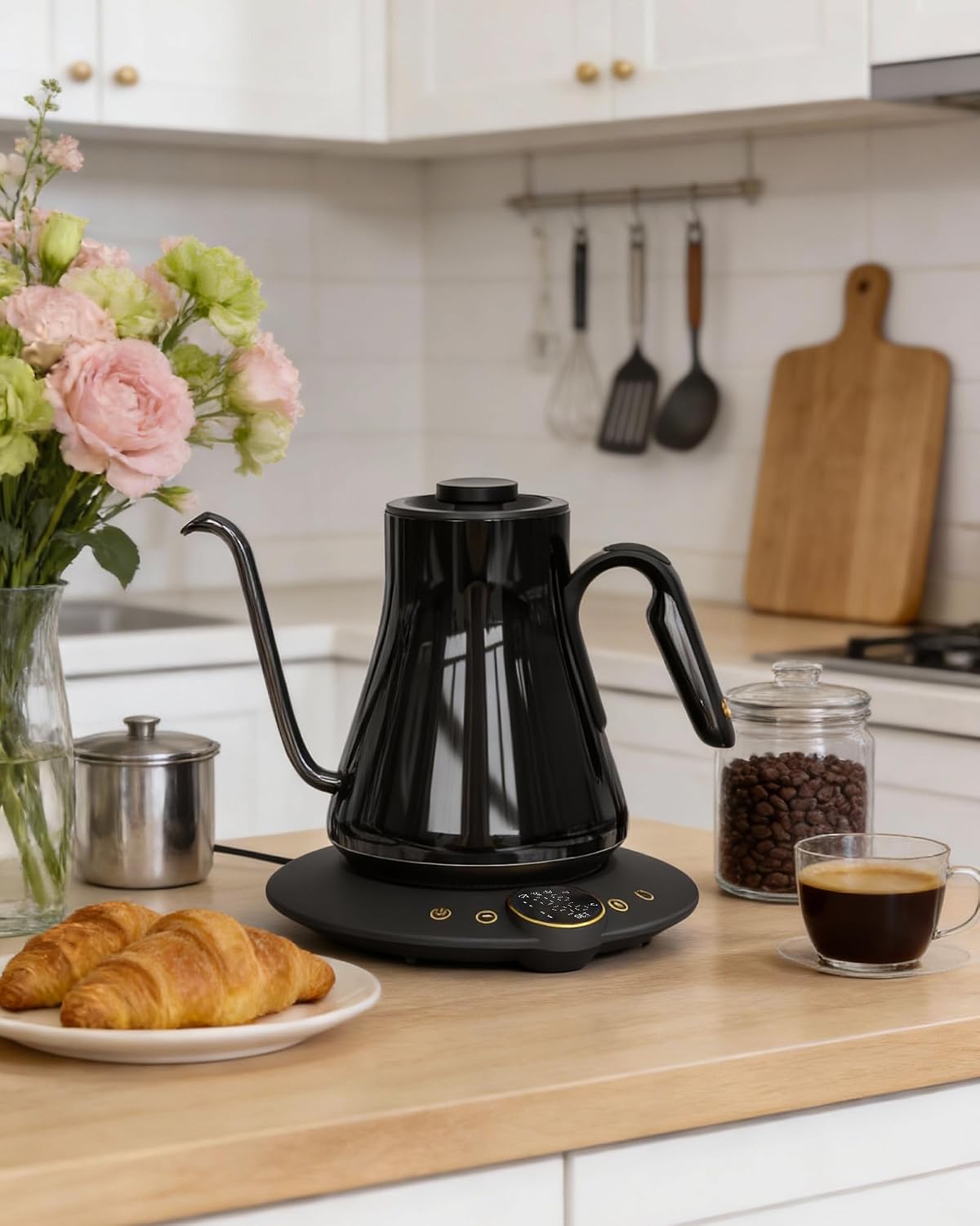 Gooseneck Electric Kettle, ±1° - đánh giá và giá Tea And Coffee Kettle