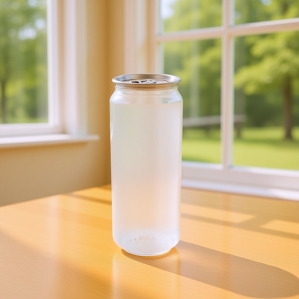 5pcs Clear Beverage Cans Empty - đánh giá và giá Coffee Tea Bottle