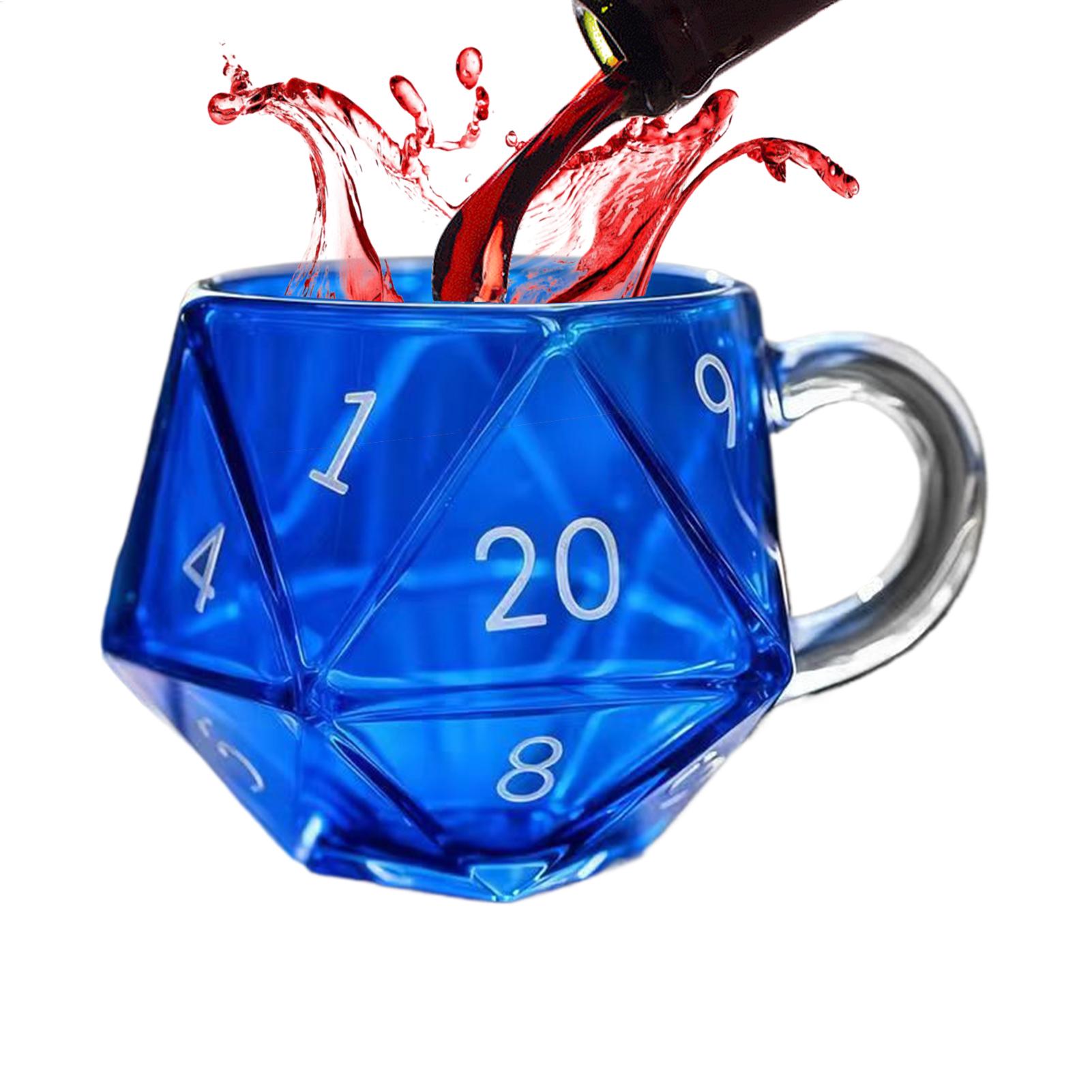 Tea Mug Polyhedral Dice Water  - đánh giá và giá Morning Tea Coffee