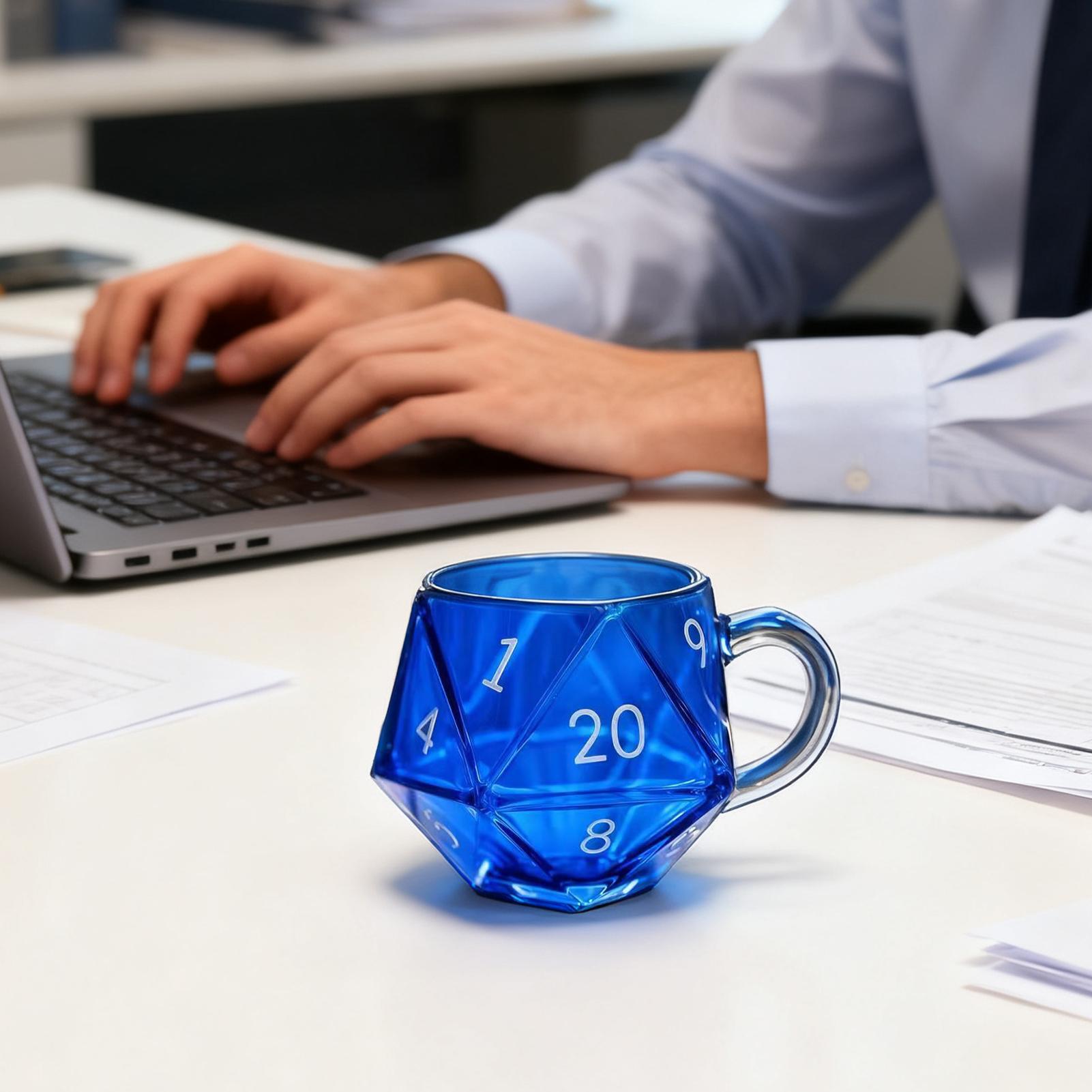 Tea Mug Polyhedral Dice Water  - đánh giá và giá Morning Tea Coffee