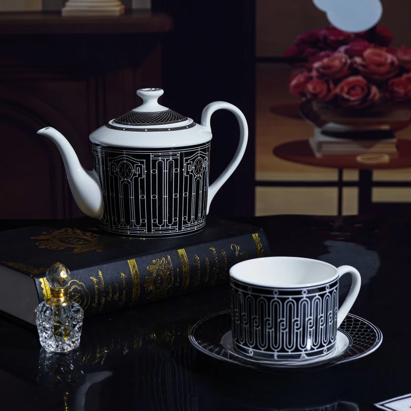 Simple European-Style Tea Set  - đánh giá và giá Coffee Tea Gift Set