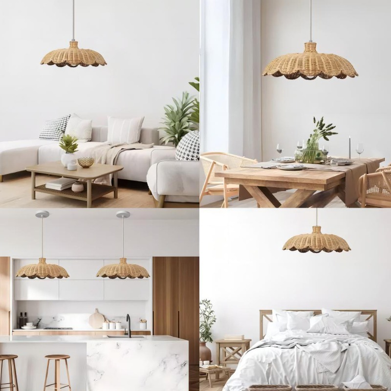 Handmade Weave Pendant Light B - đánh giá và giá Switching Coffee To Tea