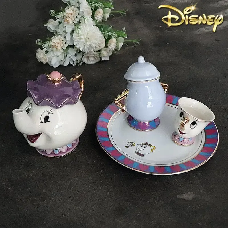 Hot Teapot Cartoon Beauty And  - đánh giá và giá Coffee Tea Gift Set