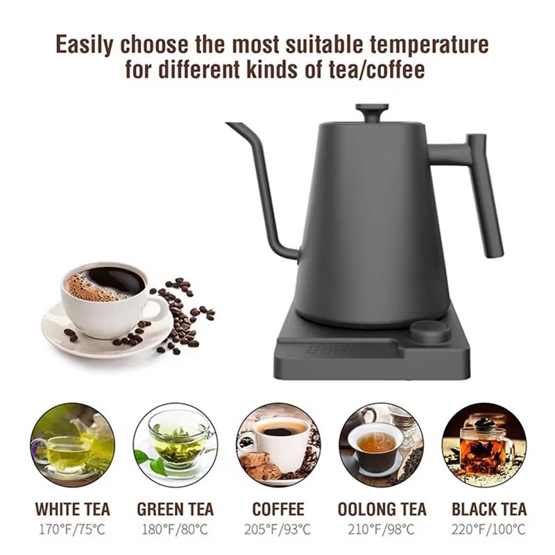 ABKL-Gooseneck Electric Kettle - đánh giá và giá Coffee Tea Uk