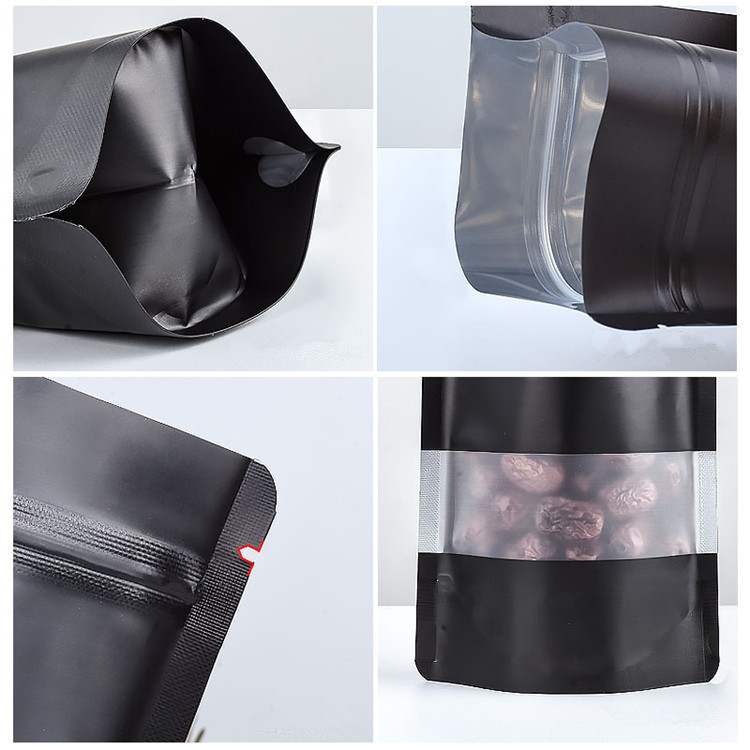 100PCS Stand-up Matte Black Al - đánh giá và giá Coffee Tea House