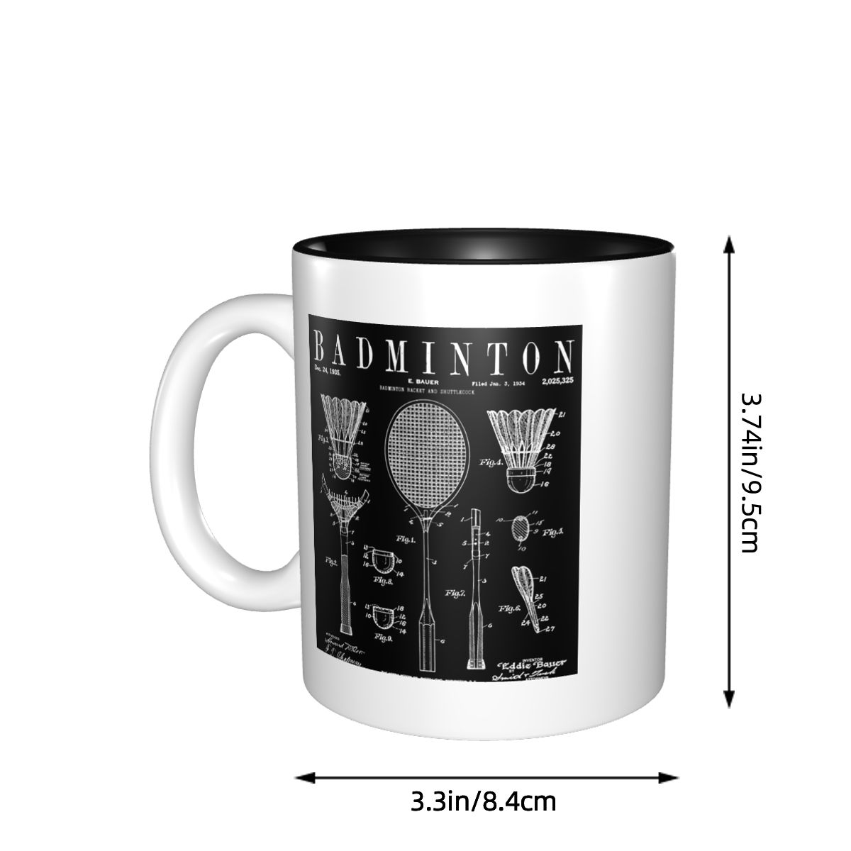 Badminton Old Vintage Patent D - đánh giá và giá Coffee Tea Drawing