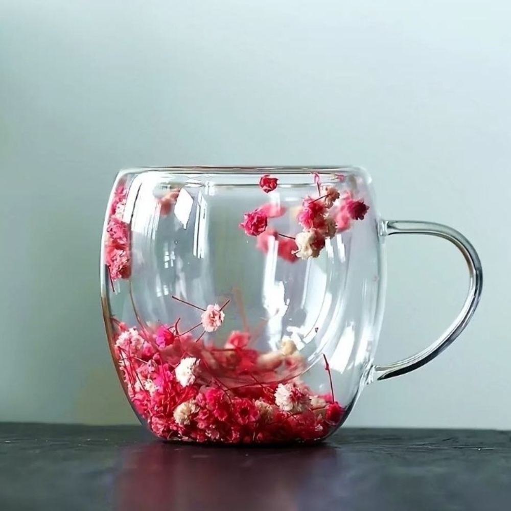 250ml Double-Wall Glass Mug wi - đánh giá và giá Coffee Or Tea Please