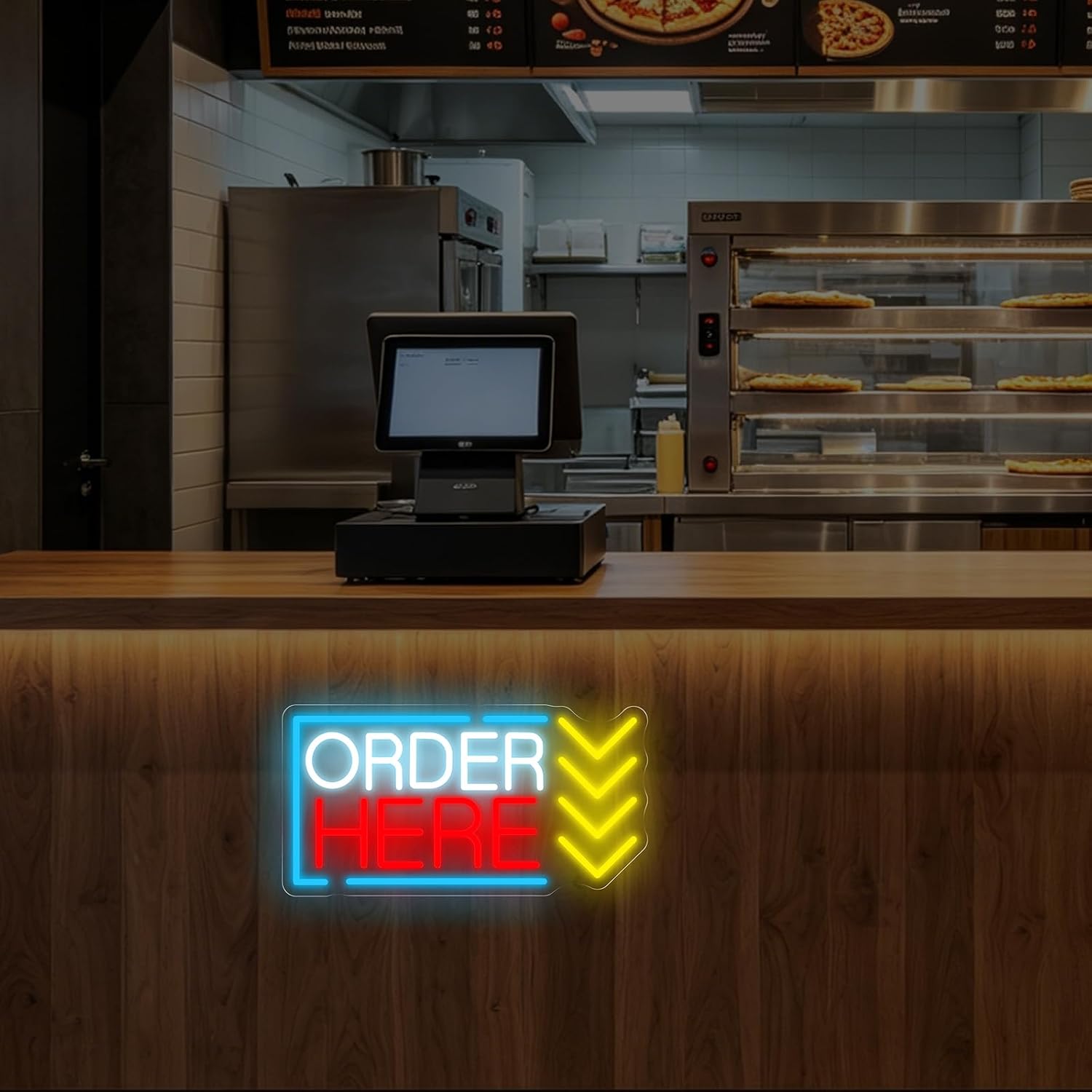Order Here Neon Sign USB Power - đánh giá và giá Coffee Tea Neon Sign