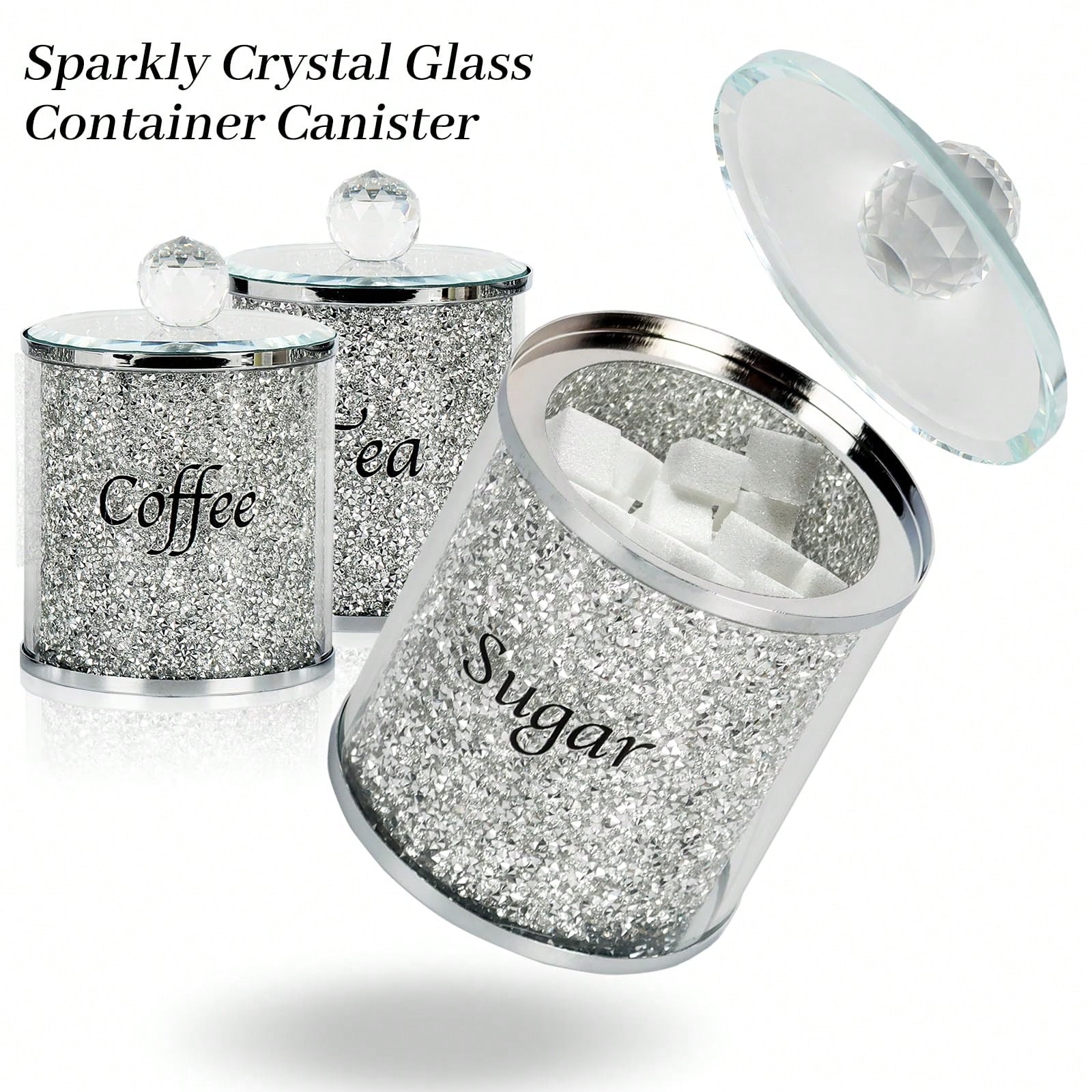 Coffee Sugar Tea Canister Set  - đánh giá và giá Coffee Tea Gift Set