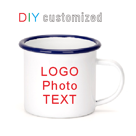 Customized Enamel Metal Mug 35 - đánh giá và giá Coffee Tea Photos