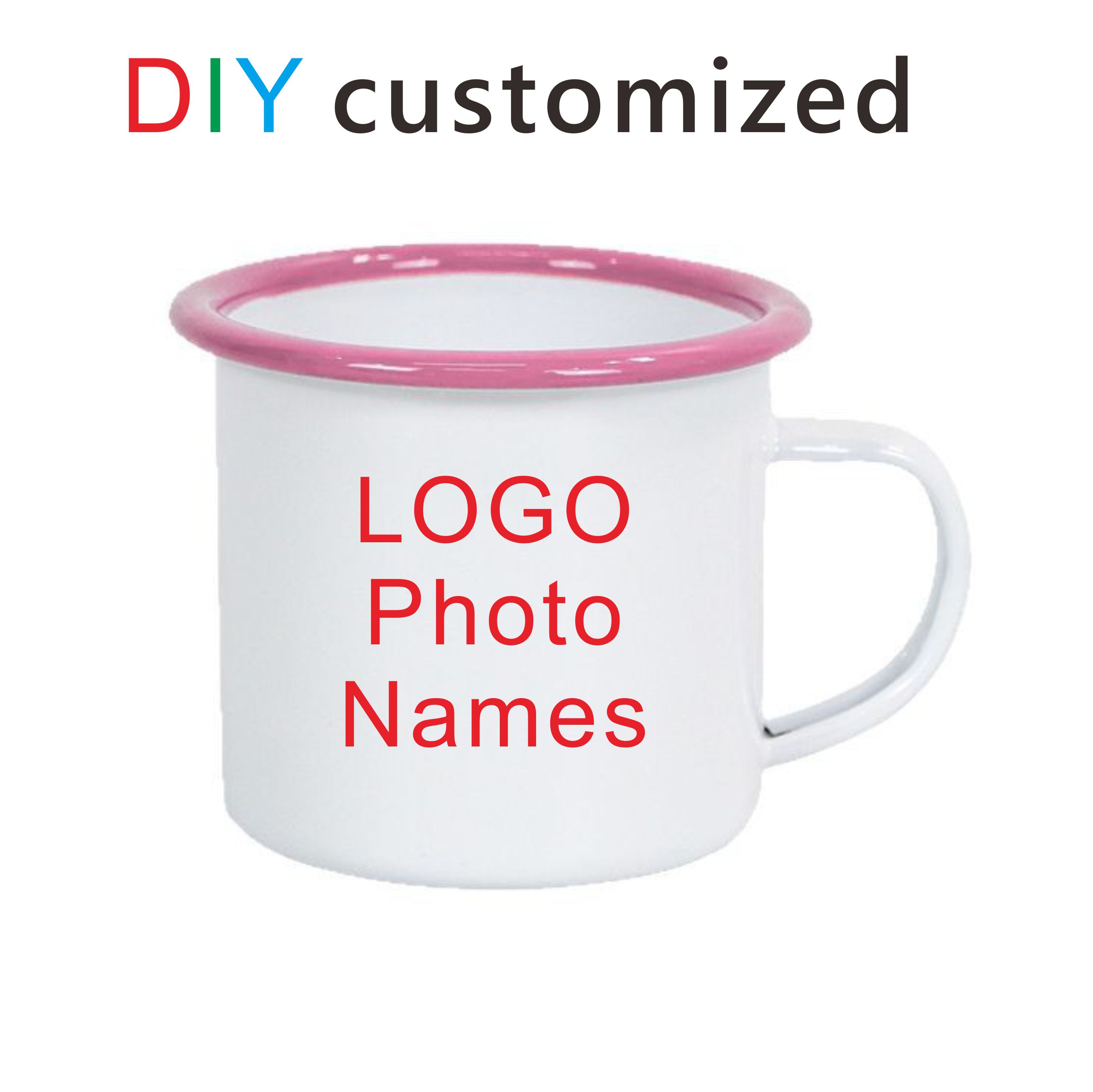 Customized Enamel Metal Mug 35 - đánh giá và giá Coffee Tea Photos