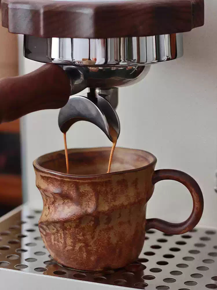 Vintage Handmade Irregular Cer - đánh giá và giá Morning Tea Coffee