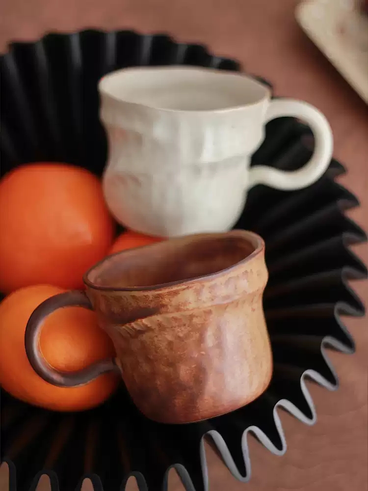 Vintage Handmade Irregular Cer - đánh giá và giá Morning Tea Coffee