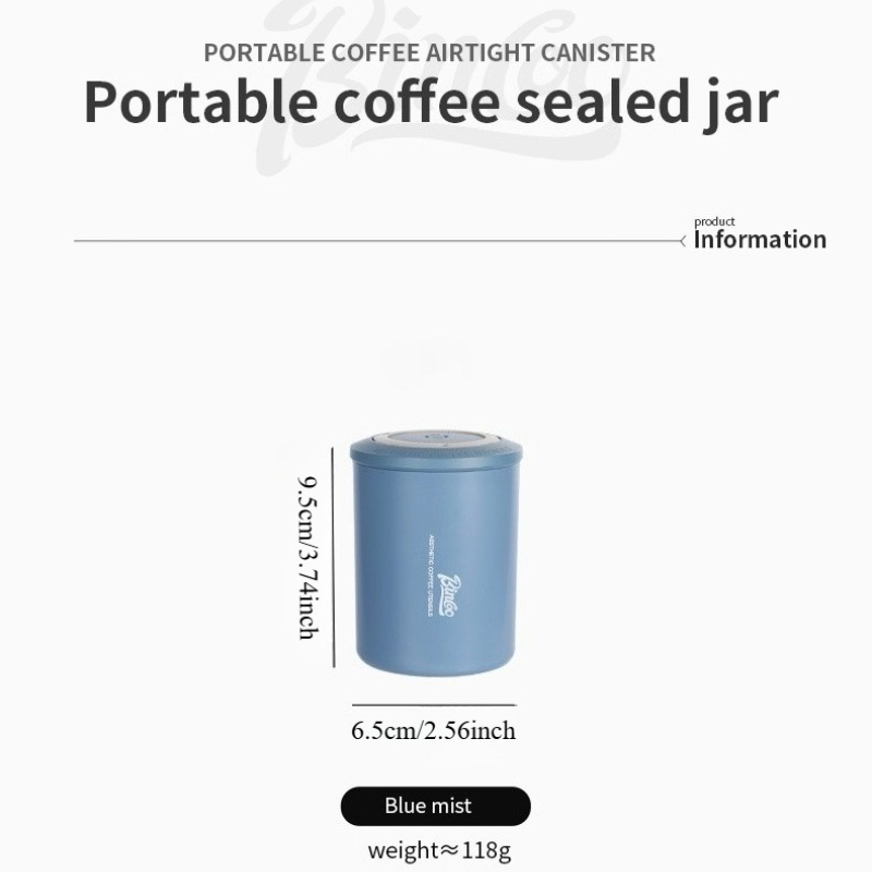 Bincoo Coffee Powder Airtight  - đánh giá và giá Coffee Tea Jars