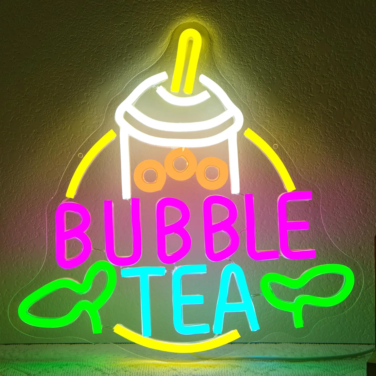 Bubble Tea Neon Sign USB Power - đánh giá và giá Coffee Tea Neon Sign
