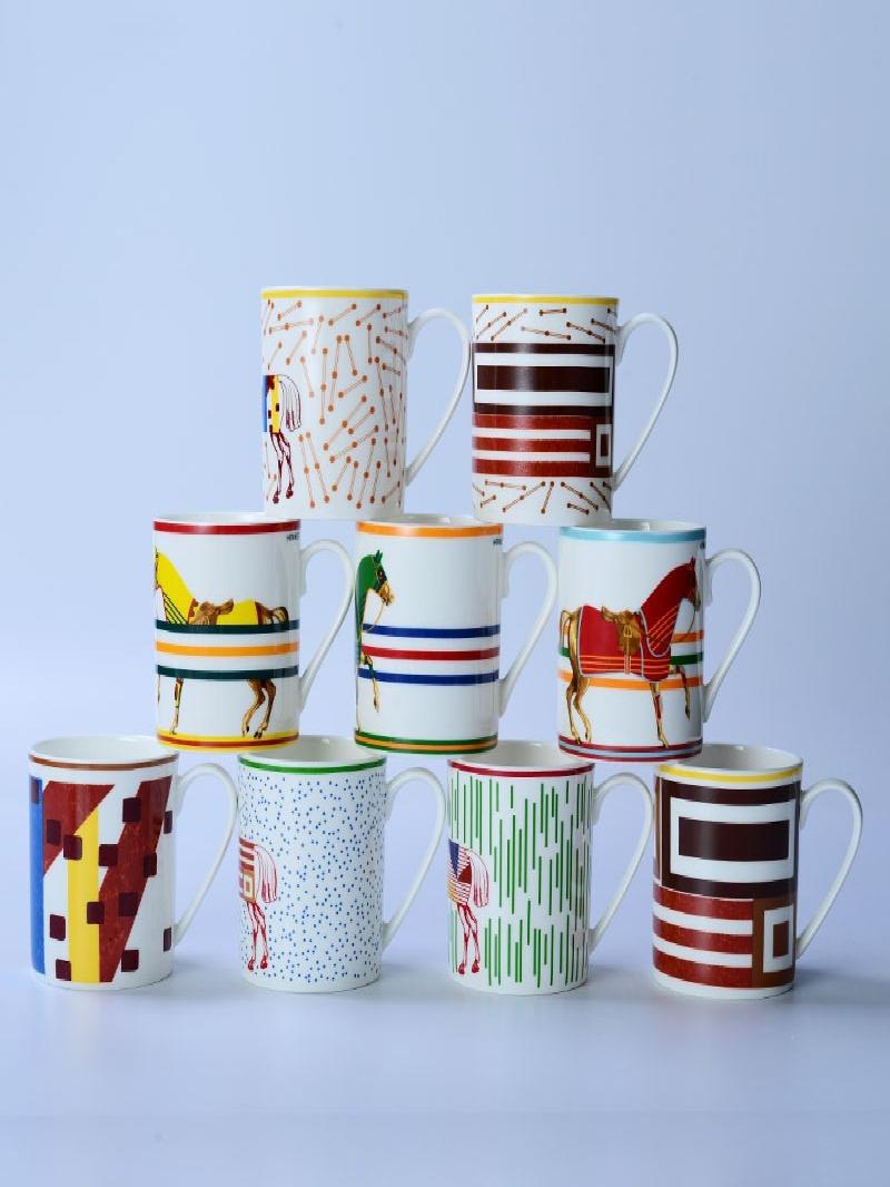 Creative Printed Eastern Bone  - đánh giá và giá Morning Tea Coffee