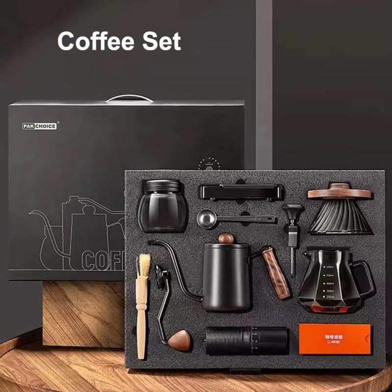 10pcs Travel Coffee Set Manual - đánh giá và giá Coffee Tea Gift Set