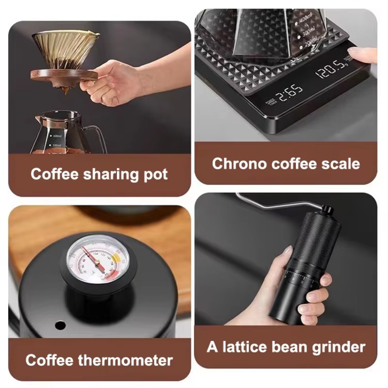 10pcs Travel Coffee Set Manual - đánh giá và giá Coffee Tea Gift Set