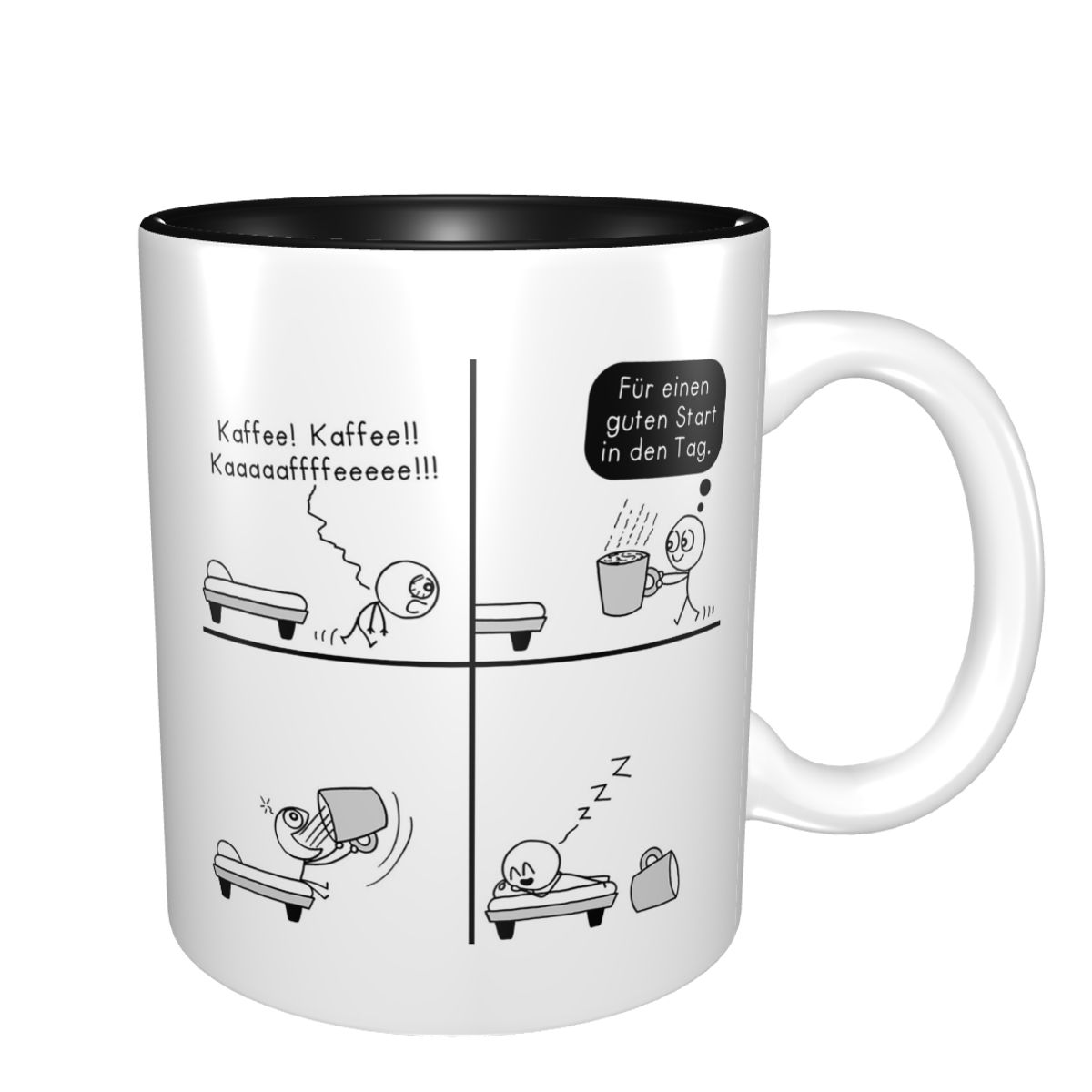 Morning Coffee Mug Funny Ceram - đánh giá và giá Morning Tea Coffee