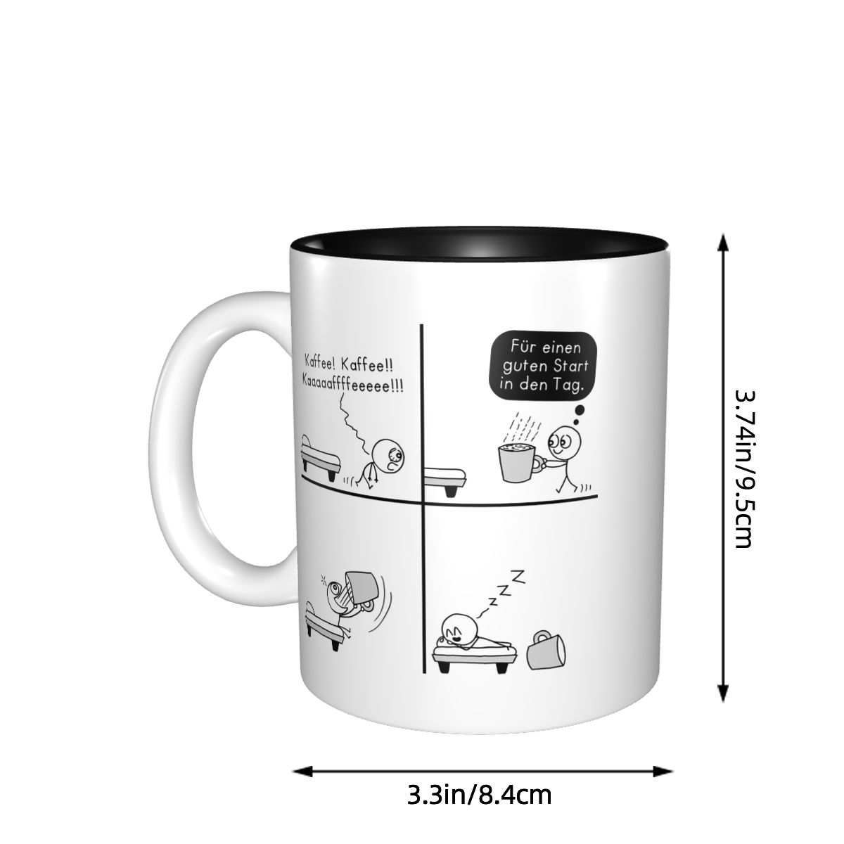 Morning Coffee Mug Funny Ceram - đánh giá và giá Morning Tea Coffee