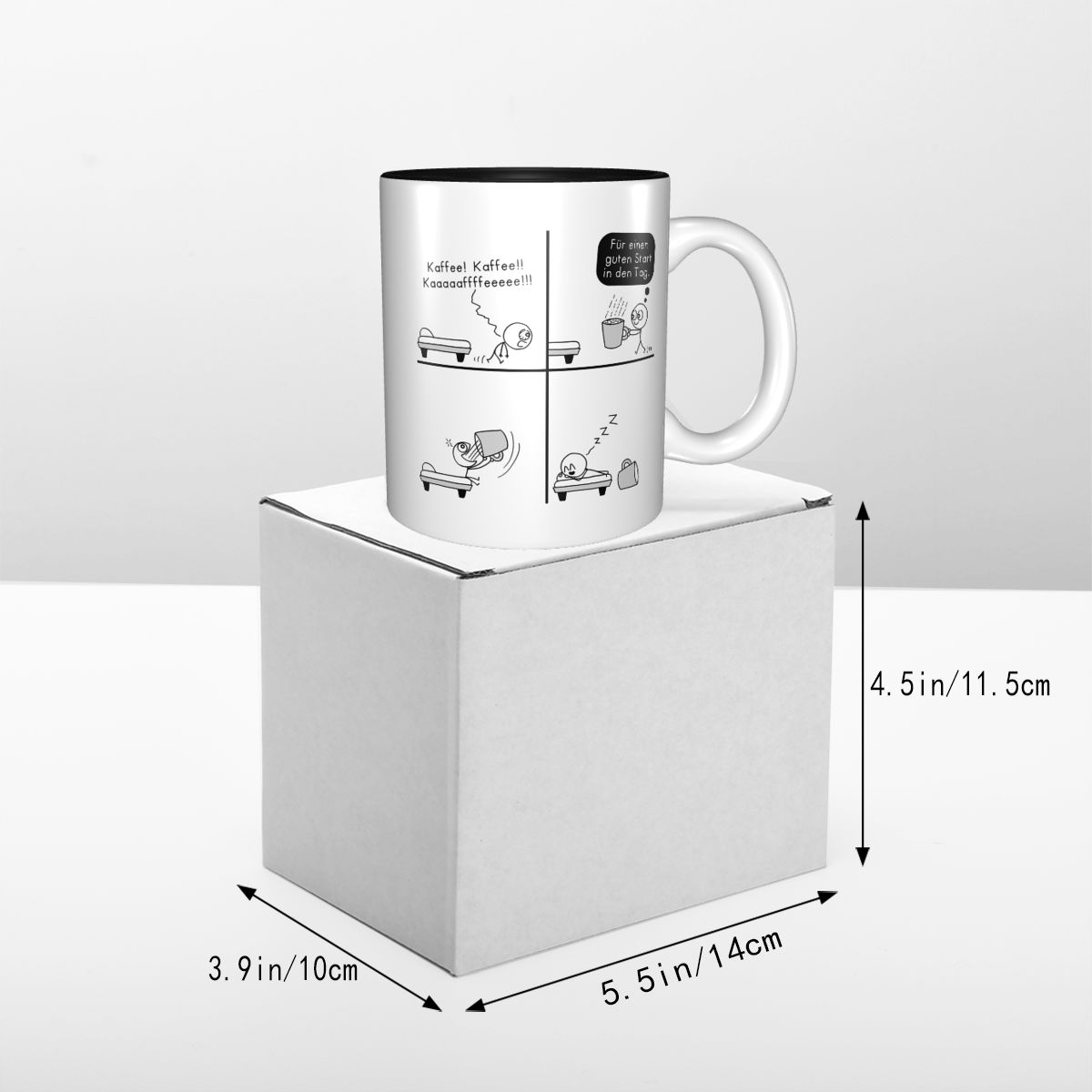 Morning Coffee Mug Funny Ceram - đánh giá và giá Morning Tea Coffee