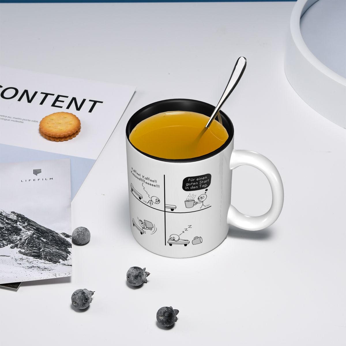 Morning Coffee Mug Funny Ceram - đánh giá và giá Morning Tea Coffee