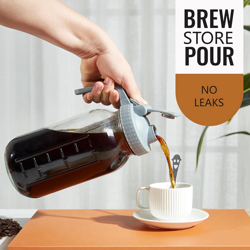 Cold Brew Coffee Maker Jar 64O - đánh giá và giá Coffee & Tea Collective