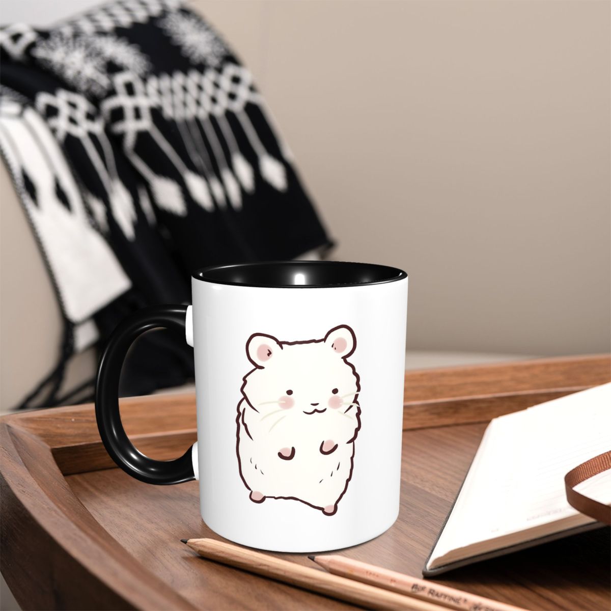Cute Hamster Drawing Mug Funny - đánh giá và giá Coffee Tea Drawing