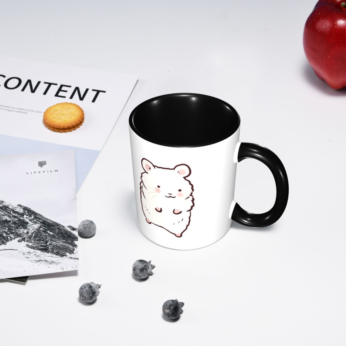 Cute Hamster Drawing Mug Funny - đánh giá và giá Coffee Tea Drawing
