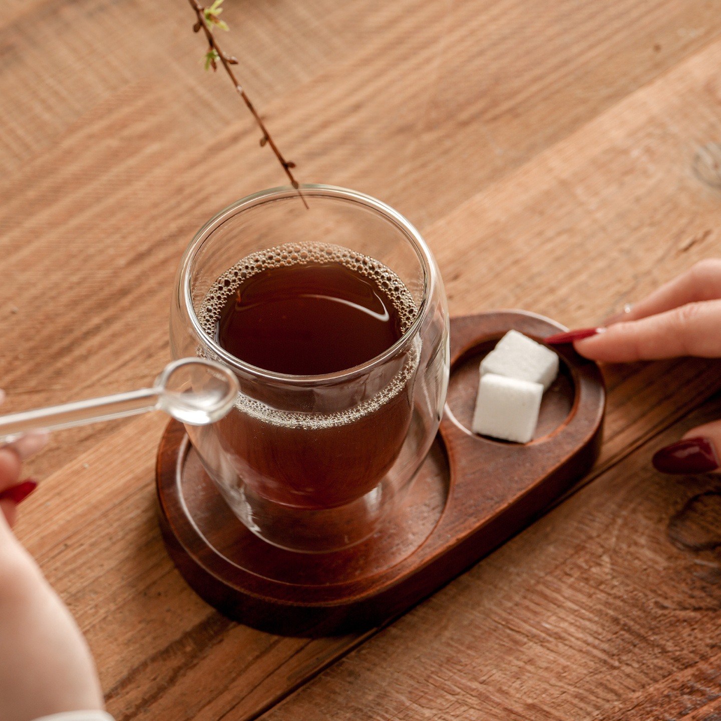 American Double Wall Glass Cof - đánh giá và giá Coffee Tea Gift Set