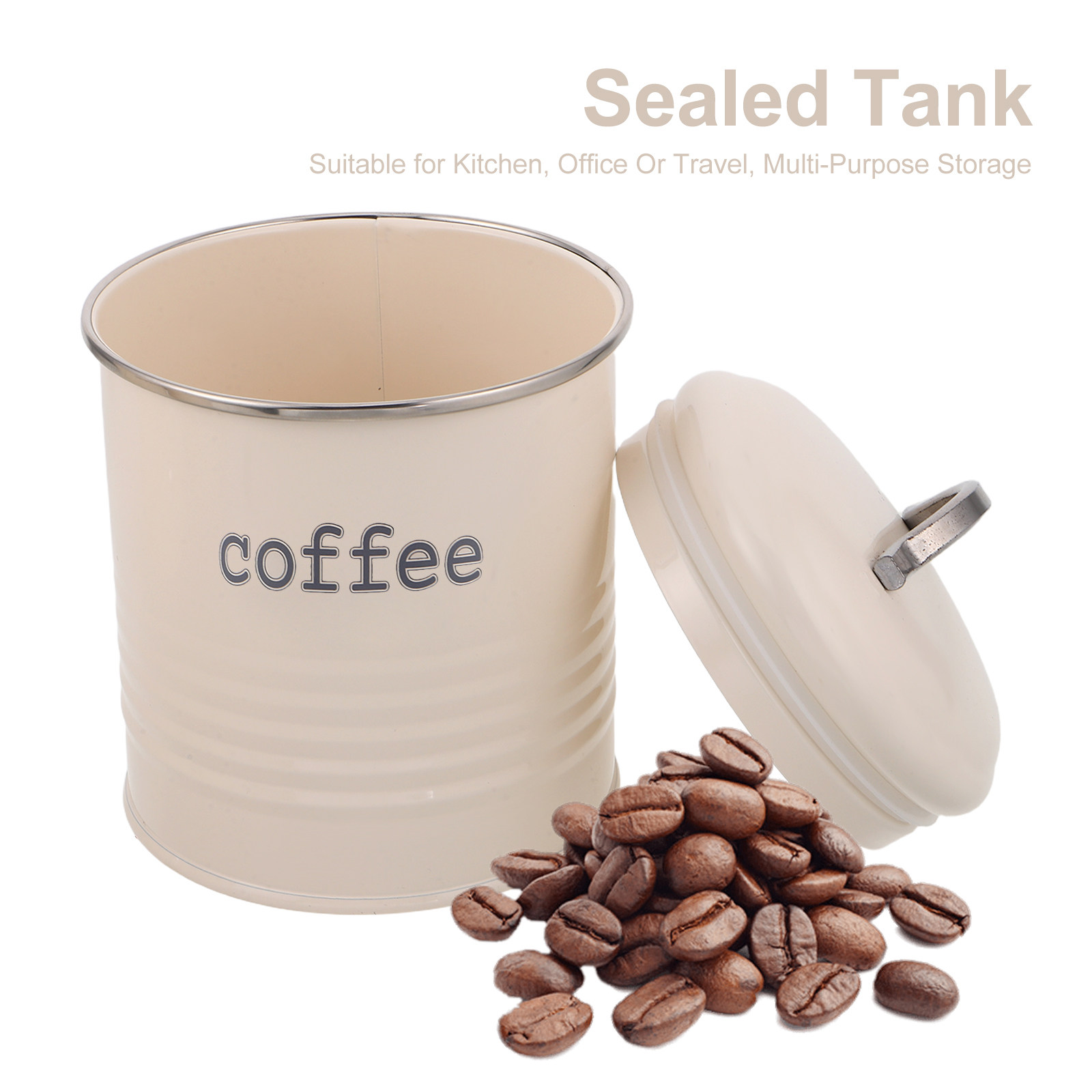 3Pcs Sealed Coffee Bean Contai - đánh giá và giá Coffee Tea Jars