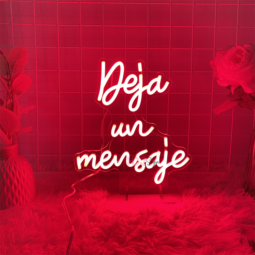 Deja un Mensaje Neon Led Sign  - đánh giá và giá Coffee Tea Neon Sign